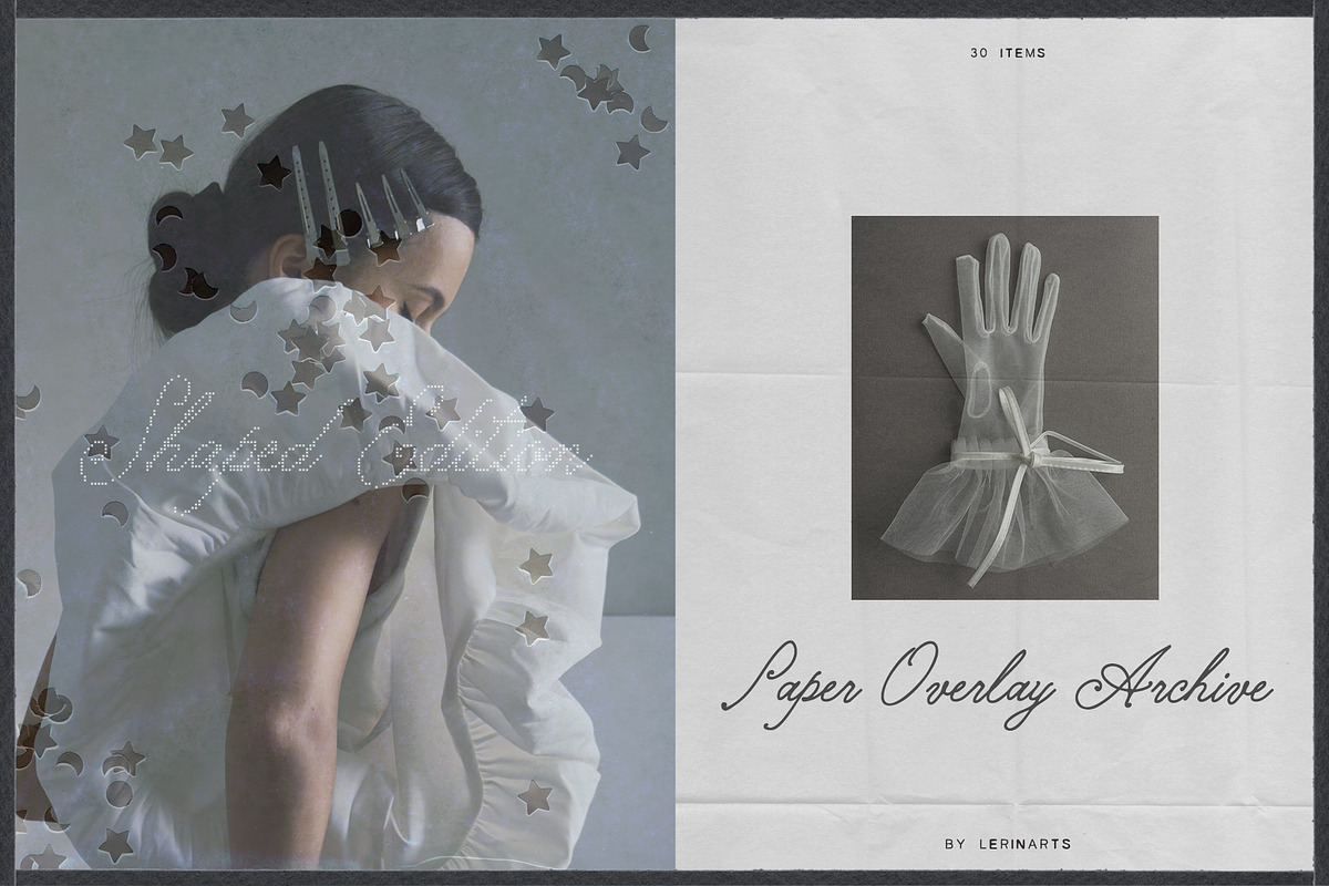 Paper Overlay Archive Shaped Edition, a Texture Graphic by lerinartstudio (Photo 1 of 11)