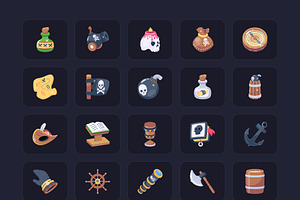 Pirate Icon Set