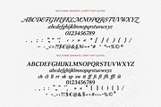 Nocturne Dramatic Font Duo, a Serif Font by gafaroff studio (Thumbnail 9 of 9)