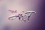3D Paint Psd Letters, an Object Graphic by GK Creative (Thumbnail 6 of 11)