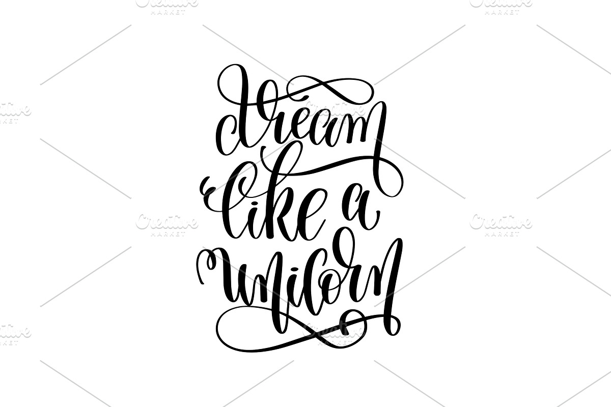 25 UNICORN QUOTES + 9 POSTERS, a Decorative Illustration by karakotsya (Photo 2 of 14)