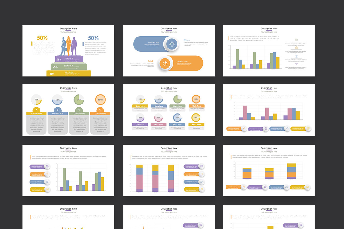 3 IN 1 Keynote Presentation, a Presentation Template by Graphicgo (Photo 21 of 30)