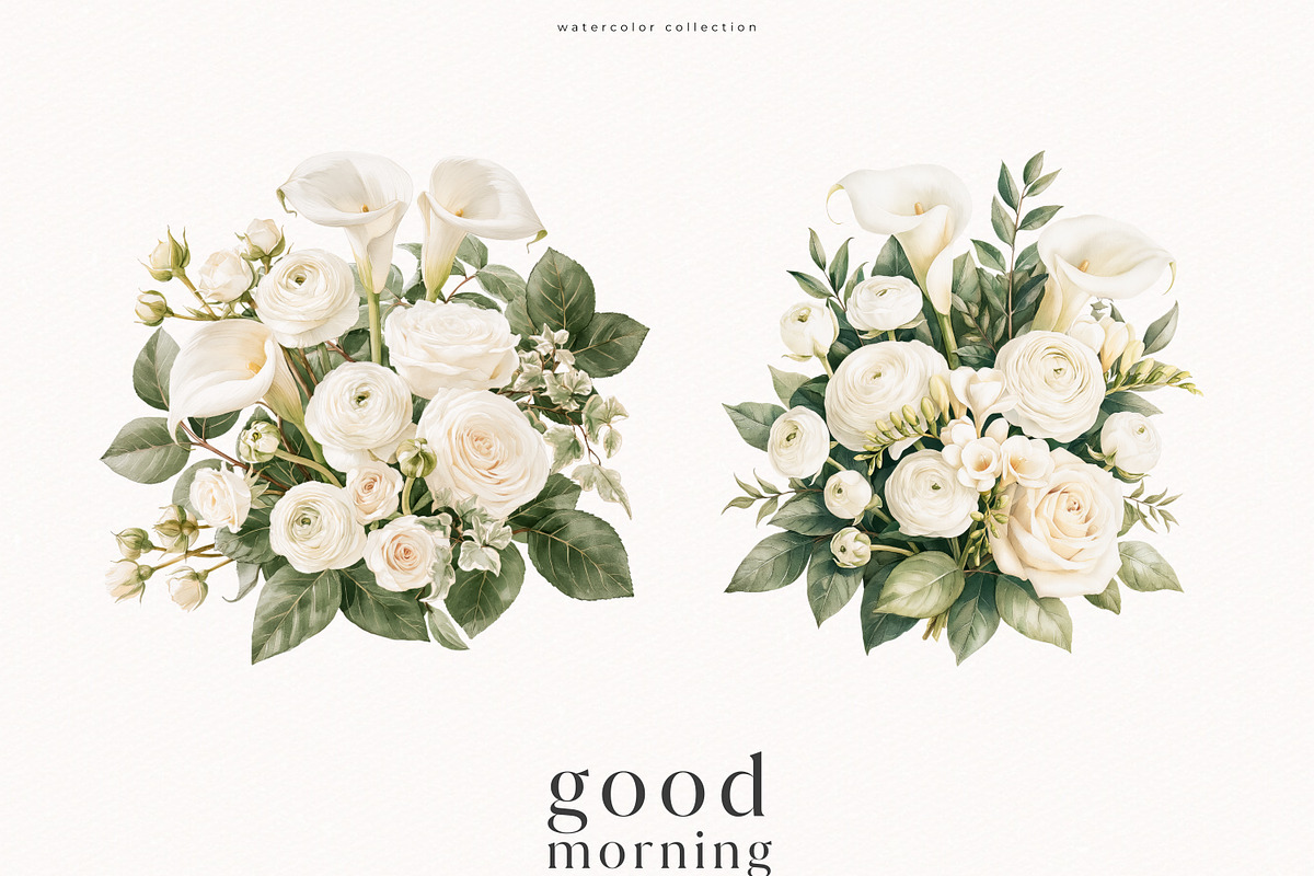 Good Morning Collection, a Decorative Illustration by PeDe Designs (Photo 11 of 19)