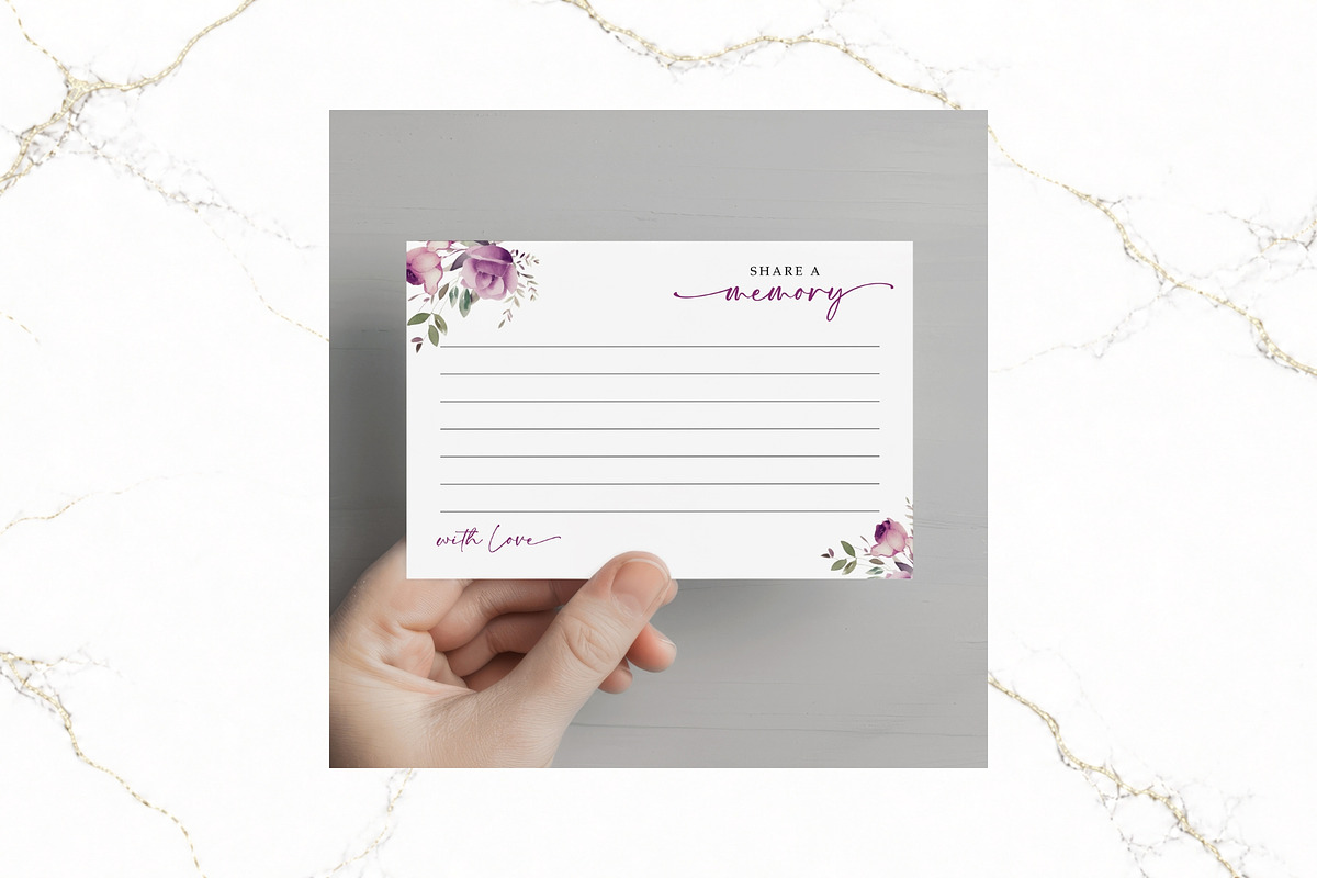 Share a Memory Sign & Card CV FR009, a Poster Template by TyphoonStudio (Photo 4 of 6)