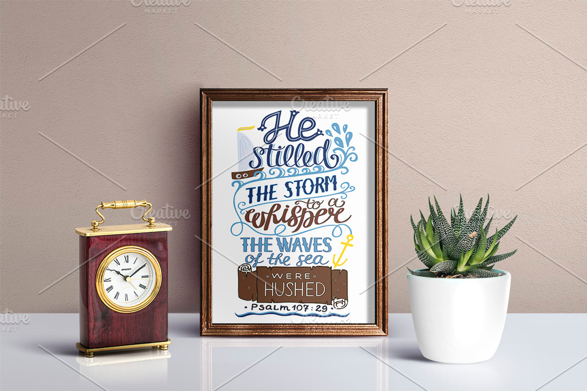 7 THE BEST BIBLE VERSES #4, an Illustration by Ola-la-la (Photo 5 of 7)