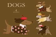 Cute French Dachshund, an Object Graphic by the_myro (Thumbnail 1 of 6)