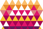 Triangles, a Pattern Graphic by LarisaDeac