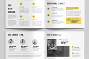 Company Profile Template Layout, a Brochure Template by MightyDesign (Thumbnail 6 of 9)