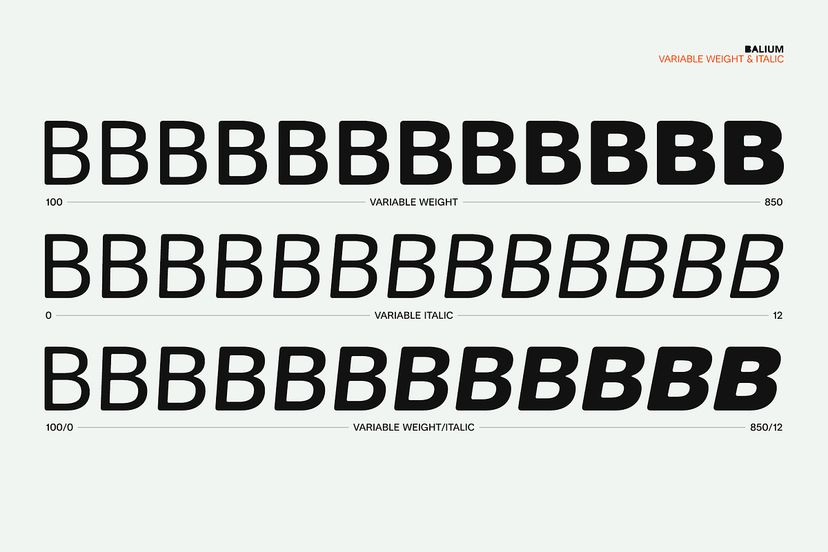 Balium – Imprecise Variable, a Sans Serif Font by Unio Designs (Photo 14 of 15)