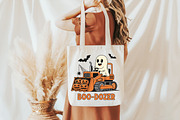 Boo Dozer Ghost Png, Boys Fall Hallo, an Illustration by Libby Wishes (Thumbnail 5 of 6)