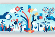 15 Vector World Illustrations, a Person Illustration by Hurcastock! (Thumbnail 7 of 16)