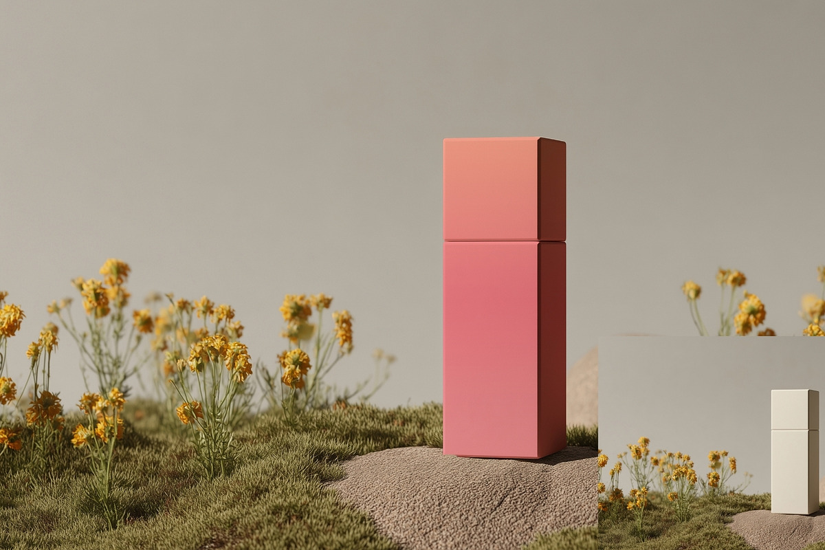 Natural Perfume Box Mockup, a Packaging Mockup by Vika_Softlife (Photo 7 of 8)