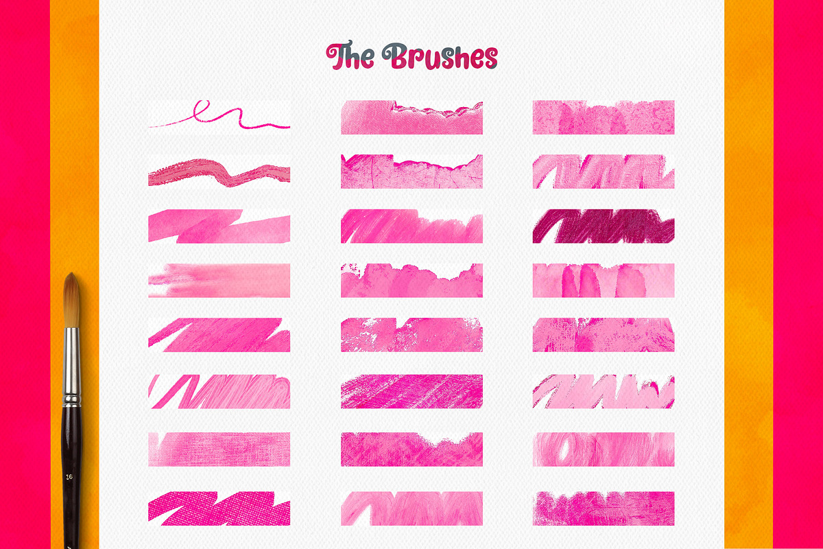 Groovy Gouache for Procreate, a Brush Add-On by Sofydoll Designs (Photo 5 of 8)