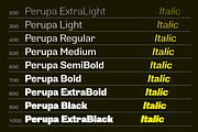 Perupa | Polygonal Sans Serif Family, a Sans Serif Font by Wahyu & Sani Co. (Thumbnail 2 of 12)