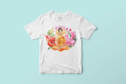 Buddha, an Illustration by SokolovaArt (Thumbnail 4 of 5)