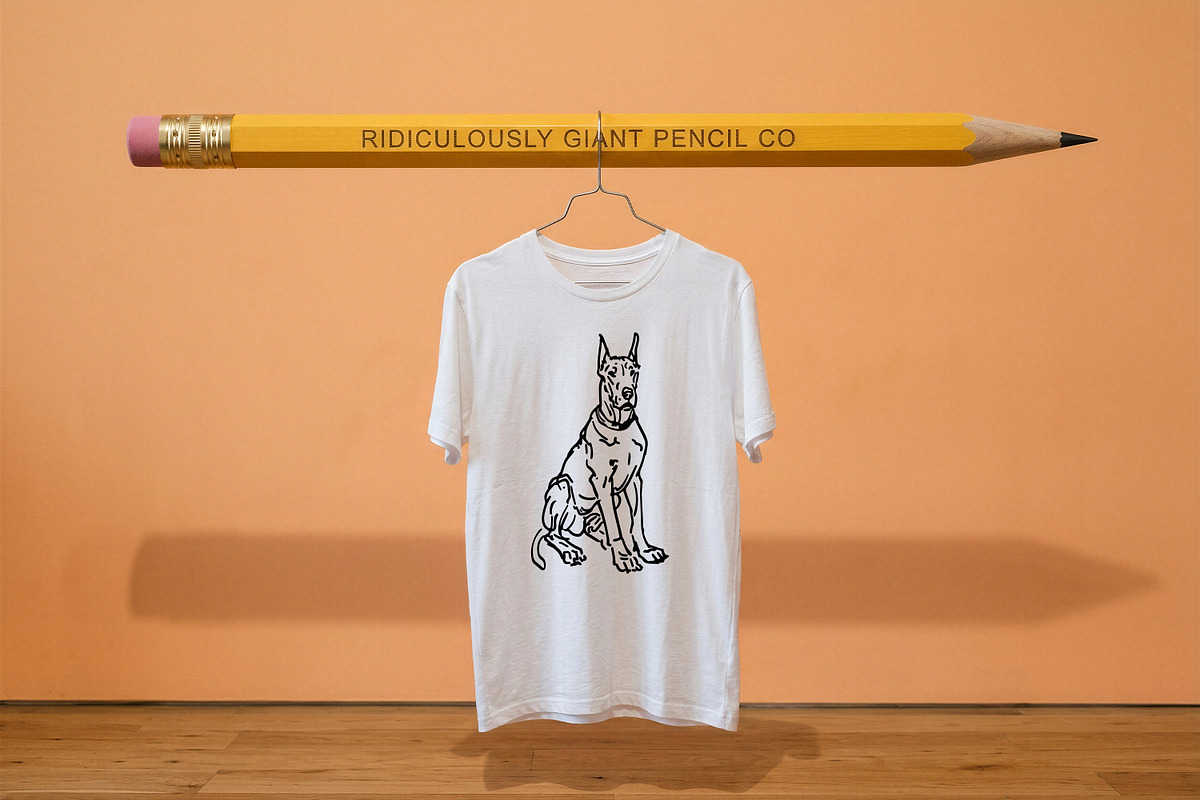 Great Dane SVG Illustration Set, an Animal Illustration by Heather Green Designs (Photo 4 of 7)