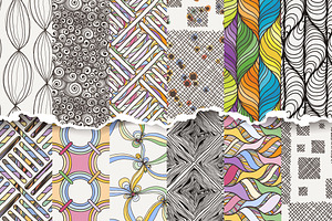 80 Ornate & Colorful Patterns