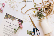Floral Wedding Invitation, an Invitation Template by Cyrah's Collection (Thumbnail 3 of 3)