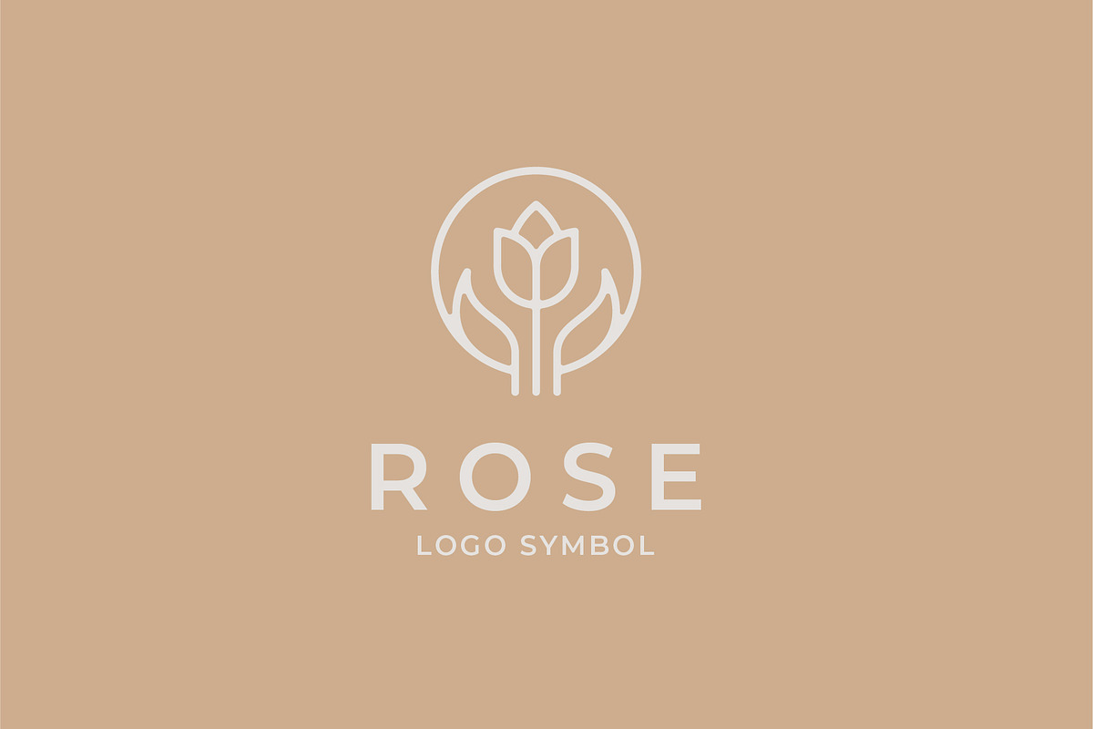 Beauty Rose Line Logo Design, a Branding & Logo Template by Agung_cs (Photo 2 of 3)