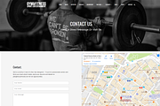Gym & Fitness WordPress Theme, a WordPress Template by Visualmodo (Thumbnail 4 of 25)