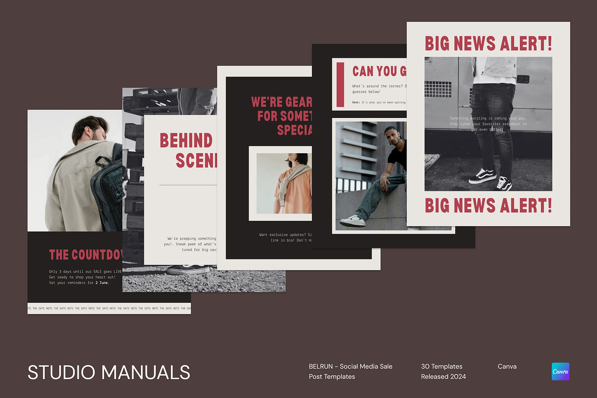BELRUN – Social Media Sale Post, a Social Media Template by Studio Manuals (Photo 1 of 8)