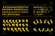 Hoday Font | Retro Bubble Typeface, a Handwritten Font by Koplexs Studio (Thumbnail 12 of 12)