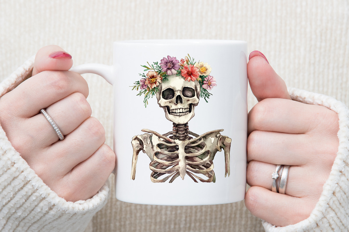 Watercolor Cozy Haunt Clipart Bundle, an Illustration by Sublimation Artist (Photo 5 of 6)