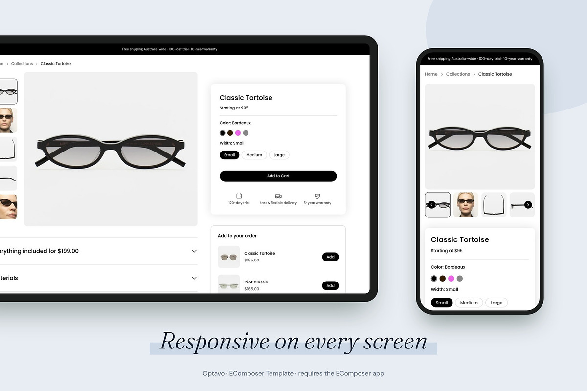 Optavo - Shopify EComposer Template, a Shopify Template by Boost Convert (Photo 8 of 11)