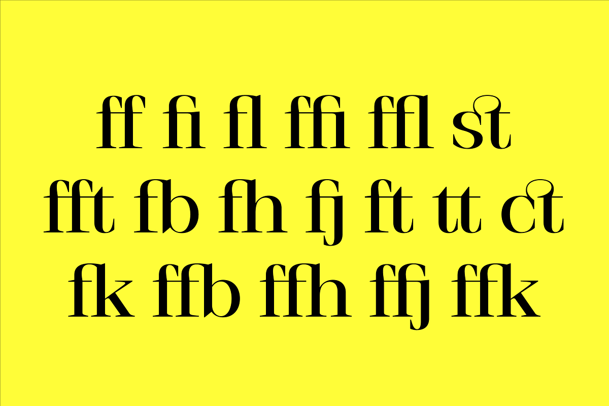 Stigsa Display Font Family, a Serif Font by Seniors (Photo 12 of 15)