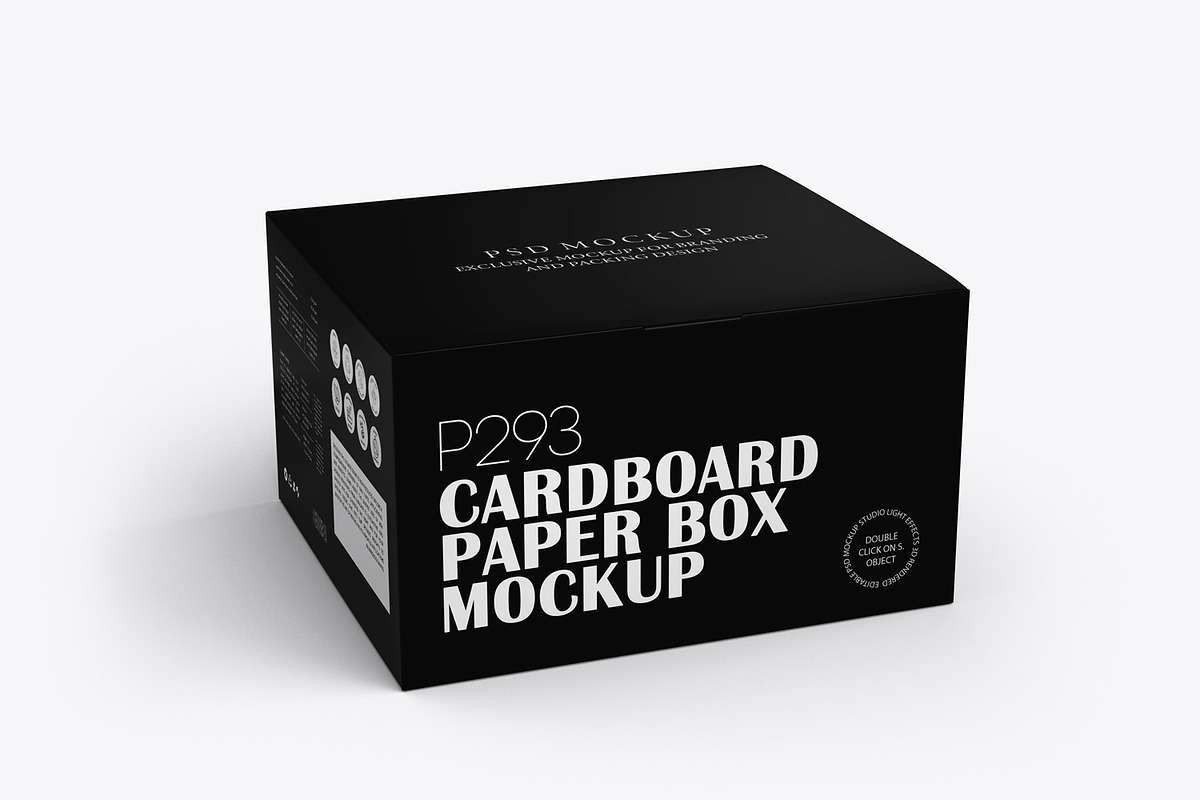 Rectangle Paper Gadget Box Mockup, a Packaging Mockup by Ram Studio (Photo 10 of 12)