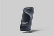 iPhone 15 Pro Mockup, an iPhone Mockup by Graphiculon (Thumbnail 5 of 11)