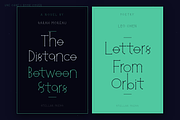 Orbit — Constellation Display Font, a Handwritten Font by Lettra Studio (Thumbnail 7 of 18)