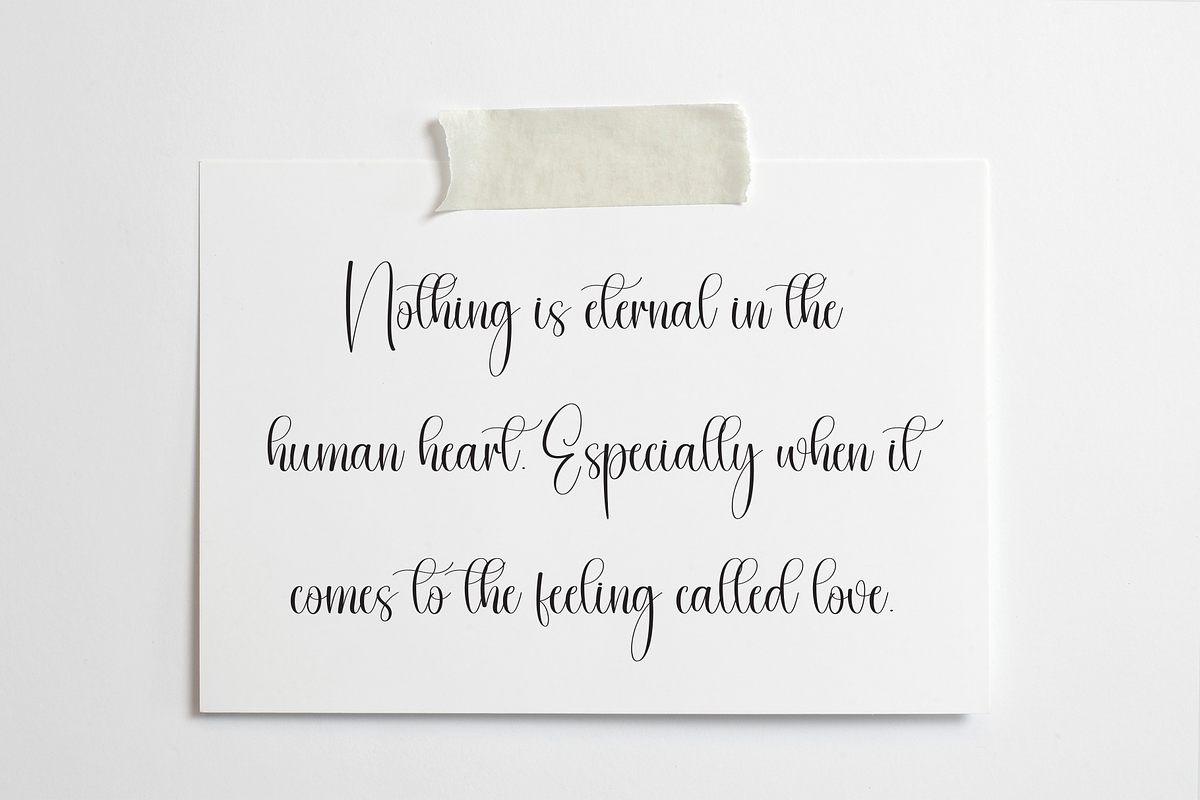Chemistry | Script Font, a Handwritten Font by Scratchones (Photo 4 of 9)