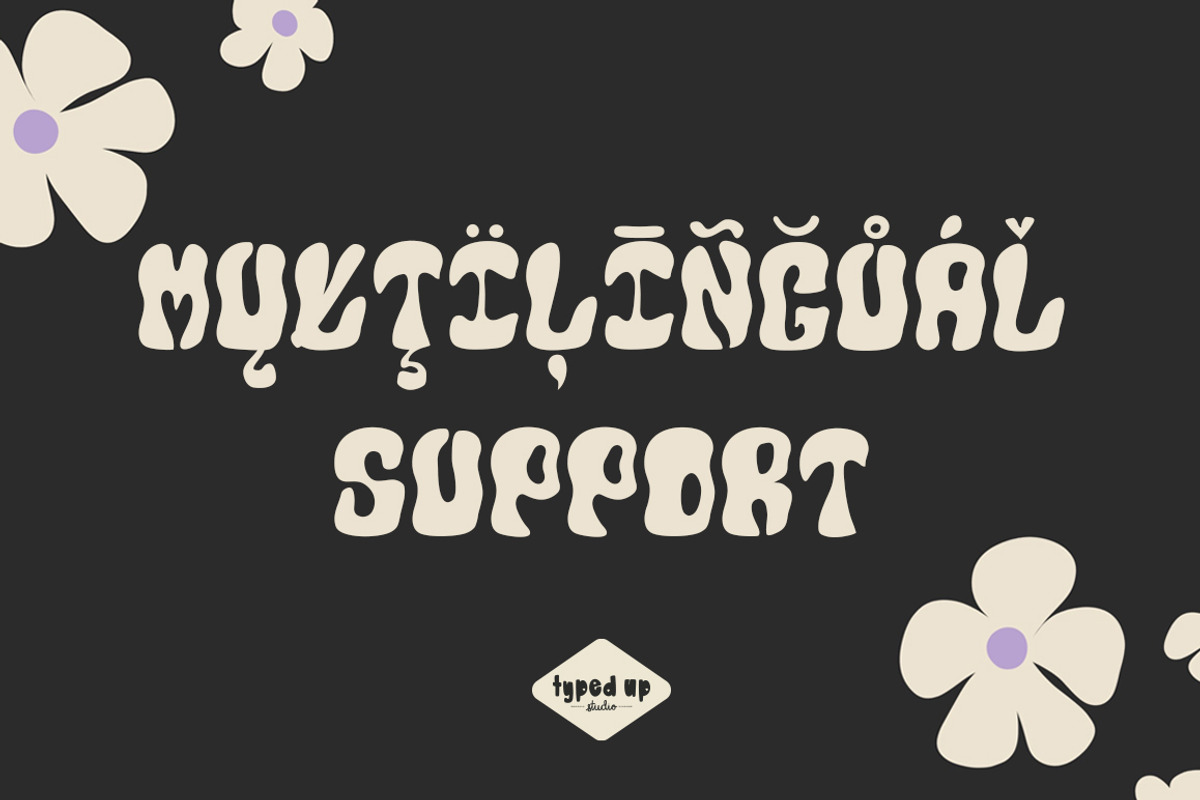 Ashbury | Retro Display Font, a Font by Typed Up Studio (Photo 4 of 11)