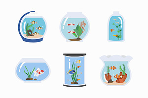 Fish Tank Illustration