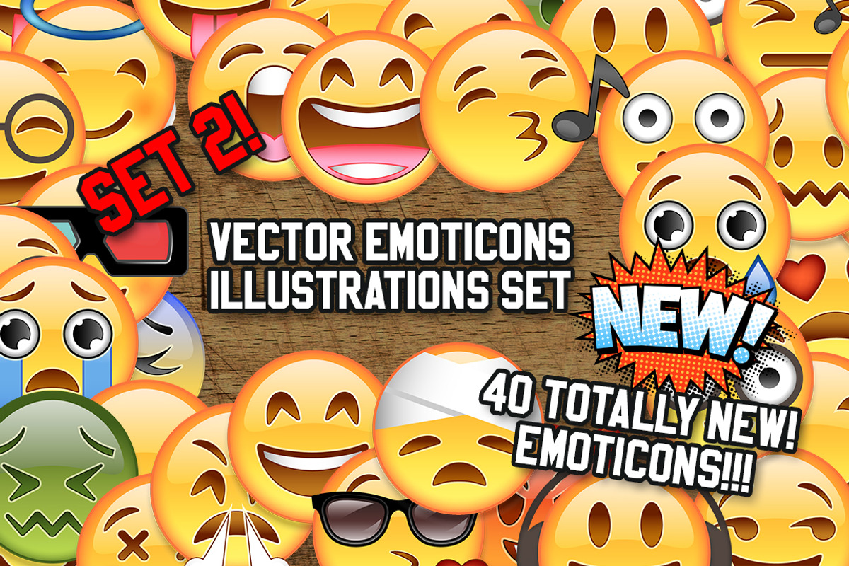 36 Vector Emoji Illustration Set 2, an Emoji Icon by Pingebat (Photo 2 of 3)