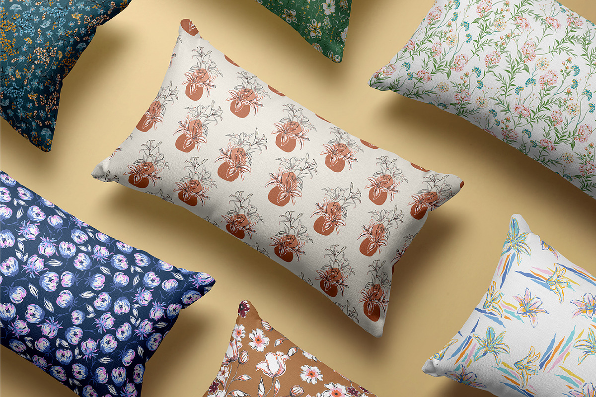 Spring Meadow, a Pattern Graphic by MSNTY STUDIOX