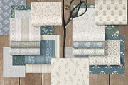 Vintage wallpaper pattern background, a Pattern Graphic by Cozy pattern shop (Thumbnail 11 of 12)