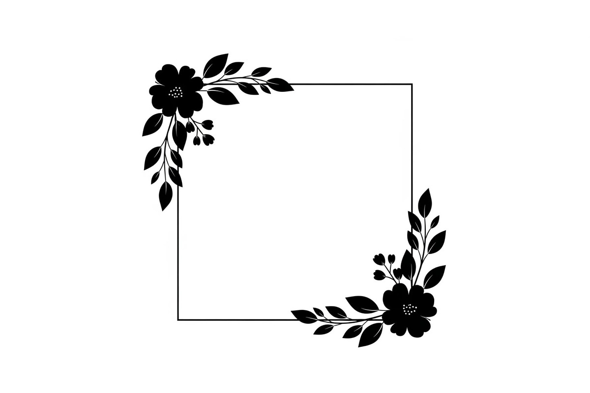 Floral Corner Ornament Clipart Bundl, an Illustration by Creativeshirt (Photo 25 of 48)