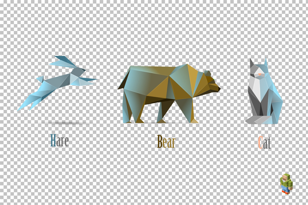 Vector animals, an Object Graphic by lemonoff (Photo 2 of 2)