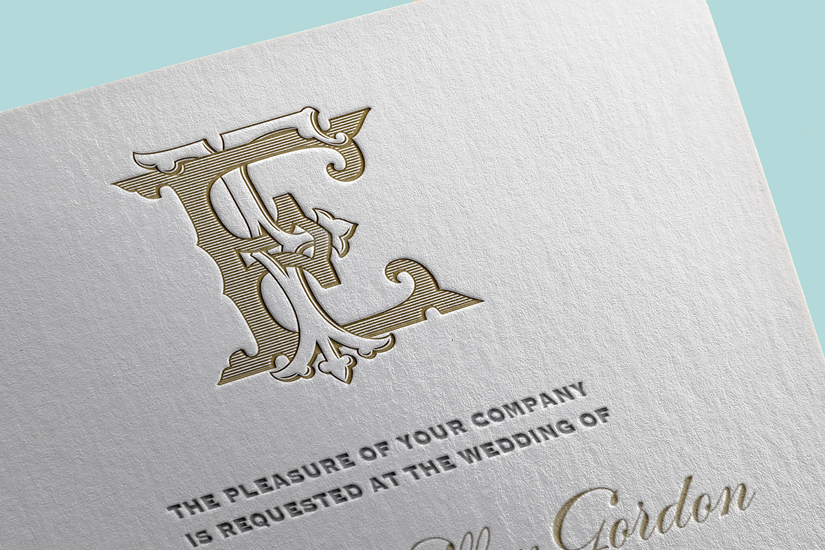 EF Monogram FE Monogram, a Branding & Logo Template by Shuler Studio (Photo 4 of 6)