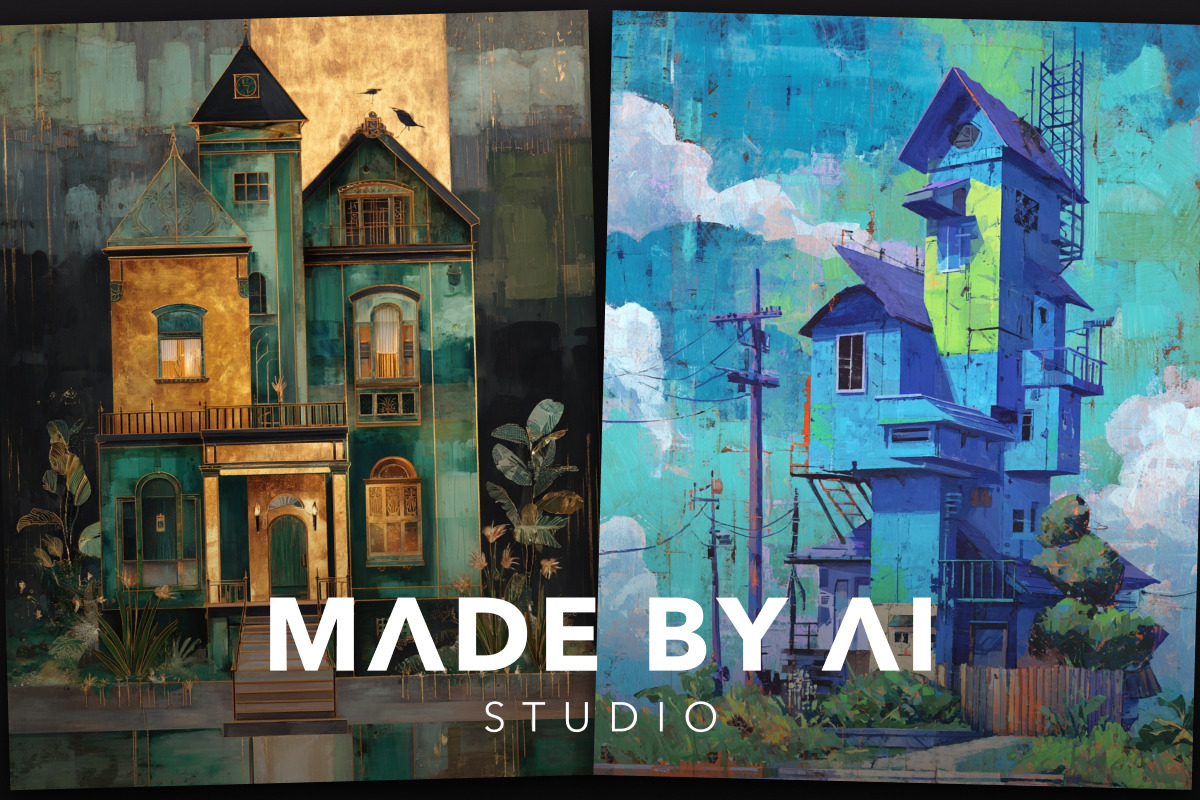 Whimsical Houses Midjourney Prompts, an Object Graphic by MadeByAI Studio (Photo 5 of 5)