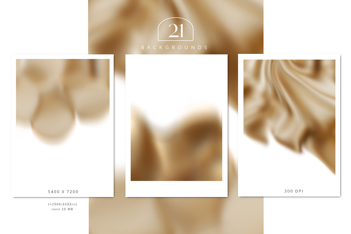 Gold Glass 3D Shapes & Backgrounds, an Object Graphic by Cat In Colour (Photo 12 of 13)