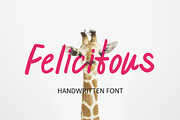 Felicitous handwritten font, a Script Font by Wewhitelist (Thumbnail 1 of 7)