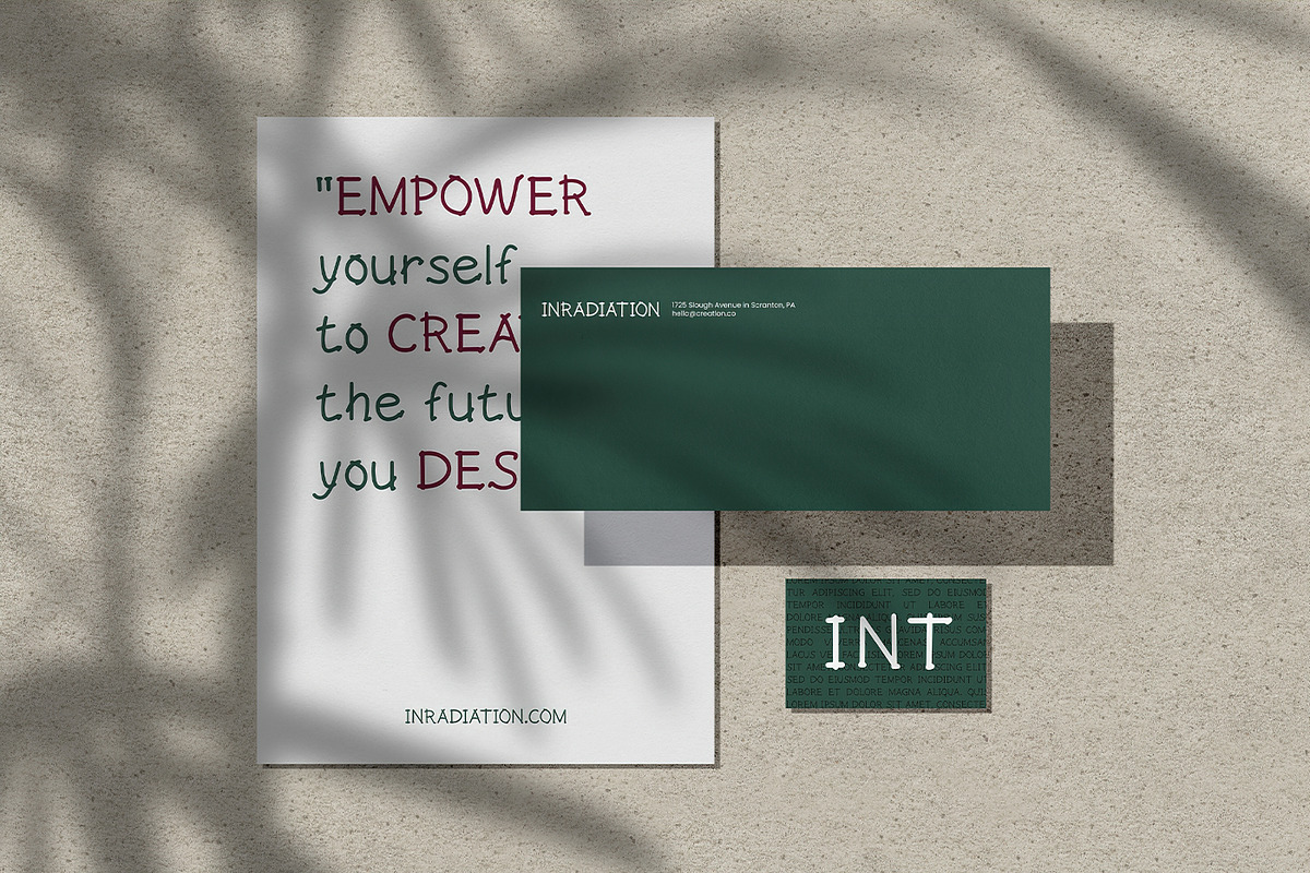 DOPHONE simple handwritten font, a Serif Font by CHIMERA (Photo 4 of 7)