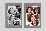 Photo Collage with Torn Effect, a Books & Magazine Mockup by Weape Studio (Thumbnail 3 of 5)