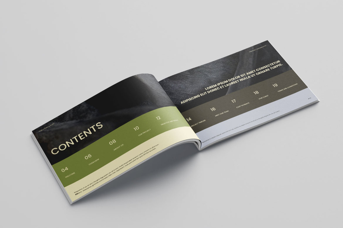 Business Proposal Template Vol.17, a Brochure Template by Bewalrus Studio (Photo 2 of 11)
