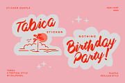 Tabica - A Tropical Handwriting Type, a Handwritten Font by delipensil (Thumbnail 4 of 8)