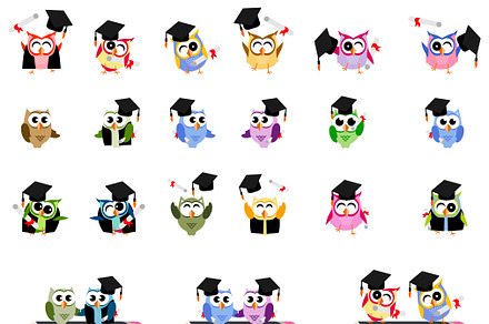 Cute Owl Vector, a Wallpaper Graphic by VectorCam