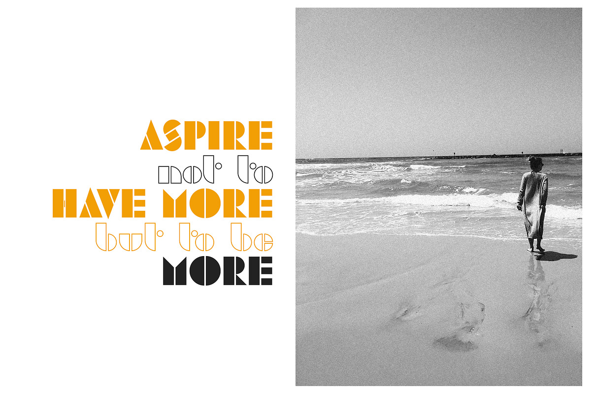 Dekart | Display Sans Serif Font, a Sans Serif Font by Kandella's Art (Photo 5 of 14)